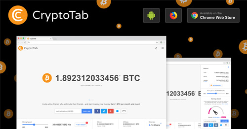 بهترین و سریع ترین روش ماینینگ بیتکوین با کریپتو تب - Crypto tab