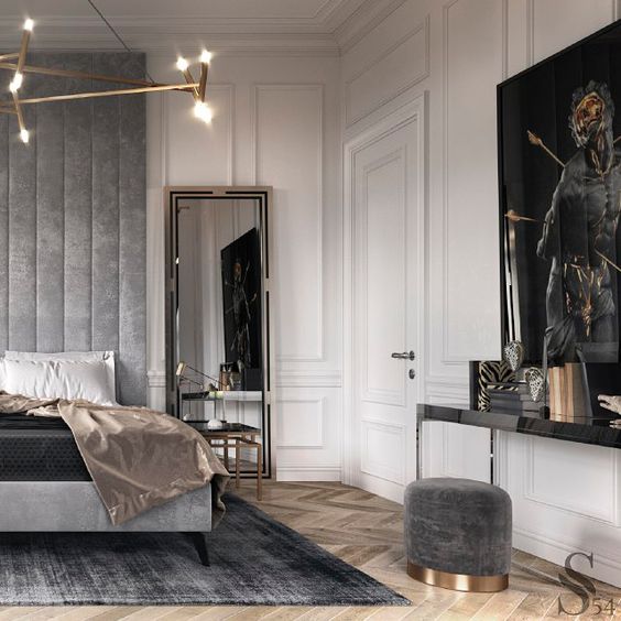 اتاق خواب مدرن کلاسیک