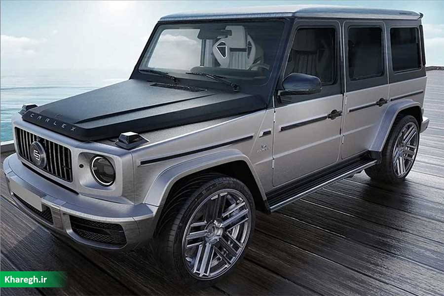 رونمایی از مرسدس AMG G63 با کابین چوبی کارلکس دیزاین