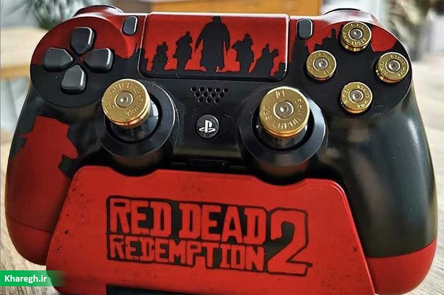 کنترلر پلی استیشن 4 با طرح Red Dead Redemption 2 با طراحی فوق‌العاده‌ای معرفی شد