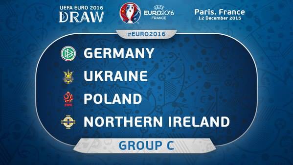 جدول و نتایج گروه C یورو 2016
