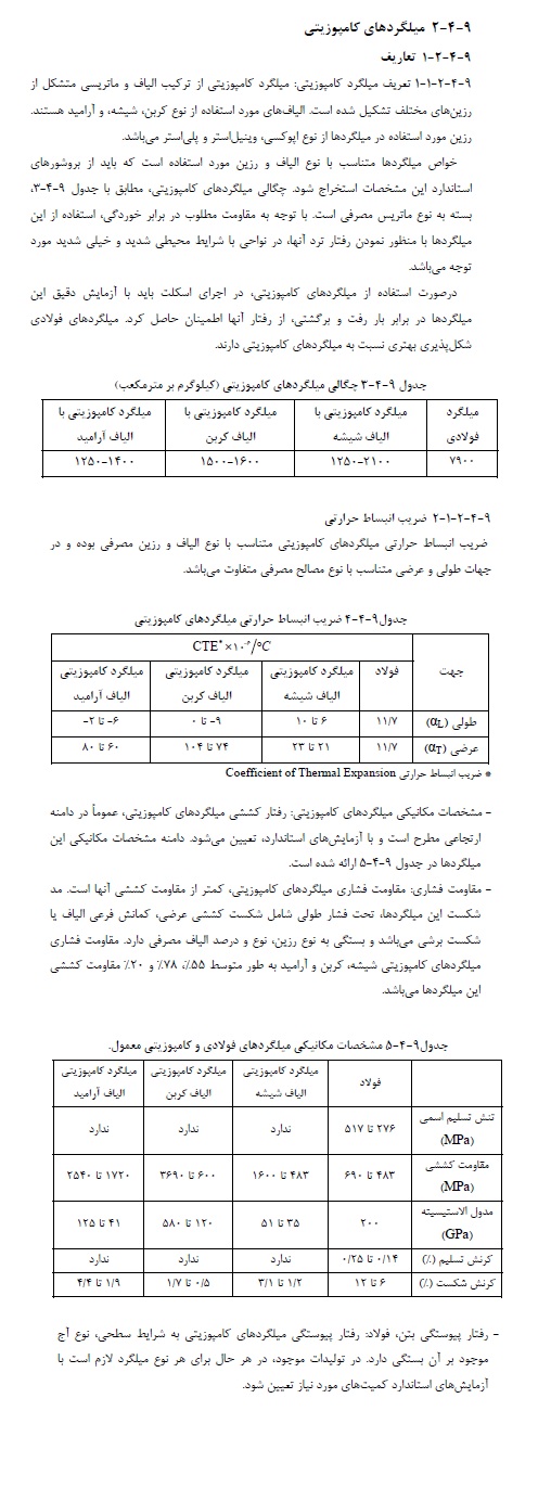 مبحث نهم مقررات ملی ساختمان