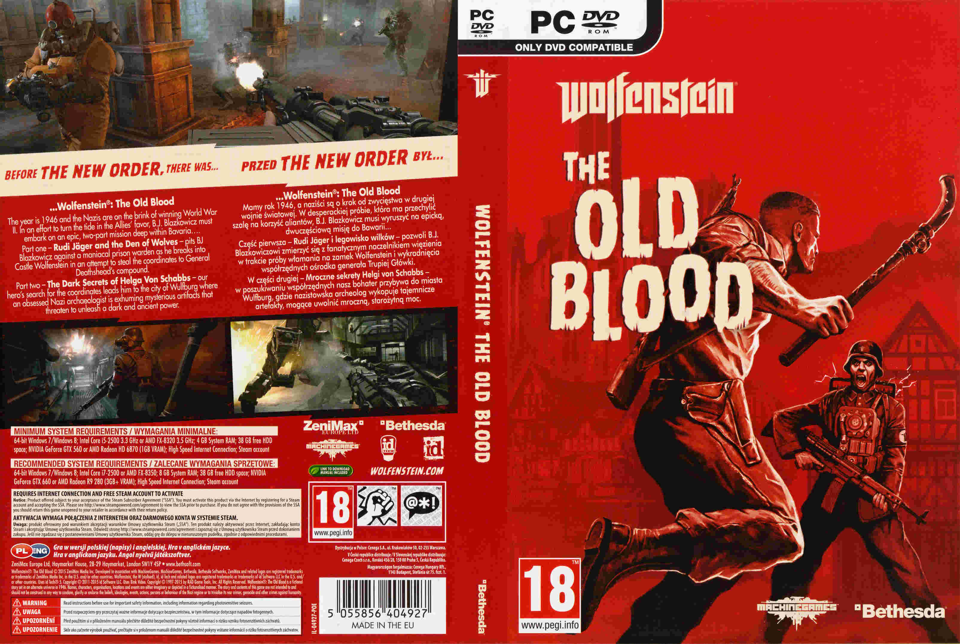 Wolfenstein old blood стим фото 11