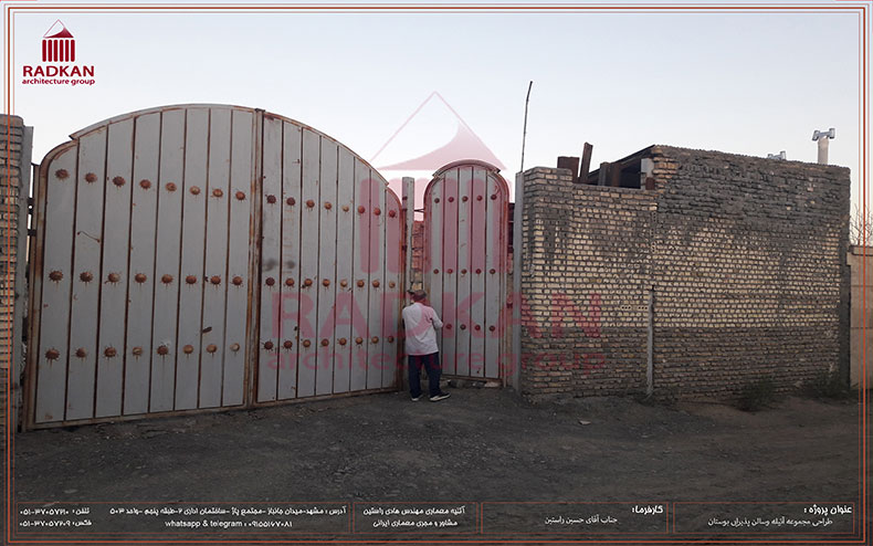 عکس نگاره های اجرایی پروژه بوستان درحال تکمیل طراحی و اجرا