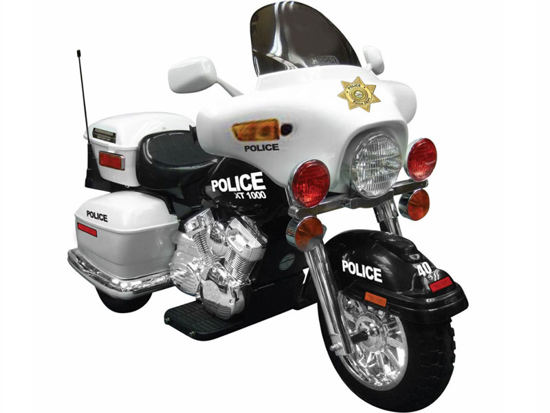 12 volt ride on police motorcycle