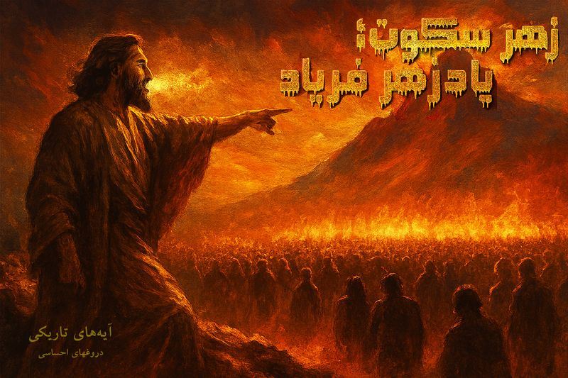 زهرِ سکوت، پادزهرِ فریاد