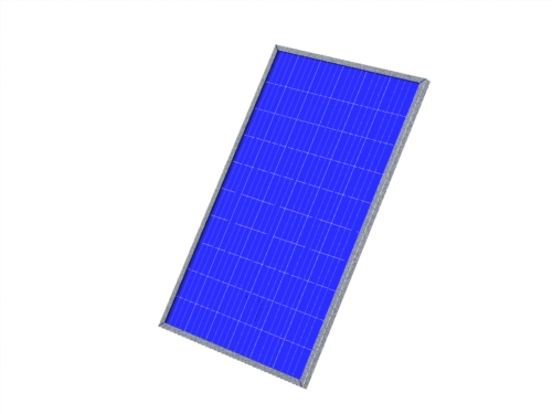 پنل خورشیدی سه بعدی