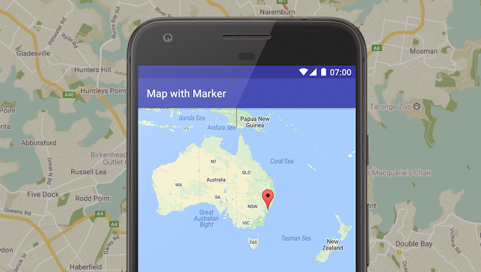 Google Maps - قدم های اولیه