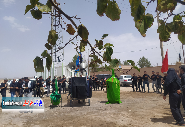مراسم عزاداری دهه اول محرم در روستای گارجگان ، شهرستان خوسف