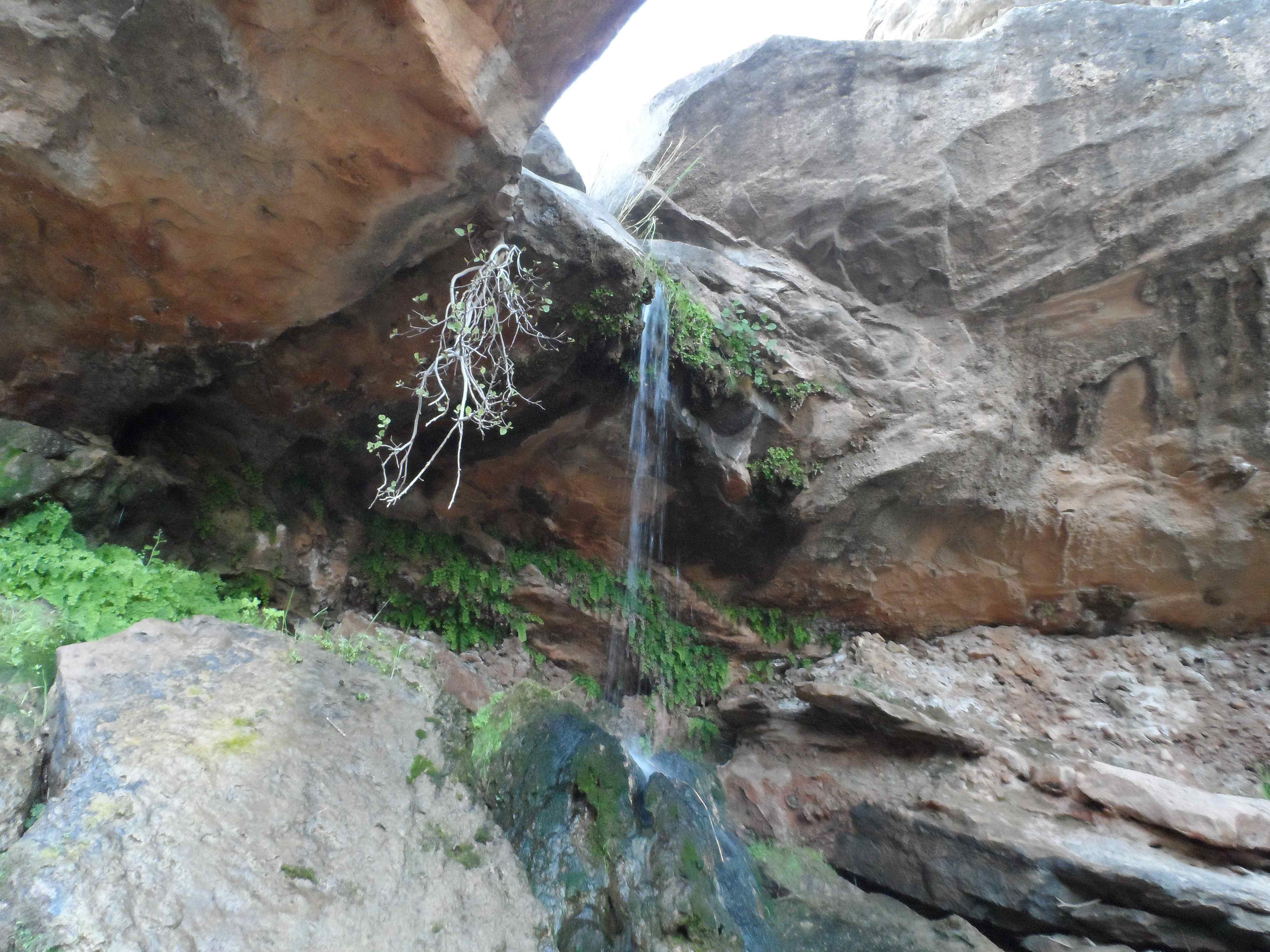 آبشاری کوچک و زیبا پاپازنگی برنامه47 گروه کوهپیمایی رویش دزفول15اسفند93