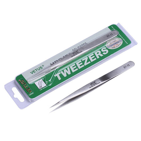 پنس سرصاف Tweezers HRC40