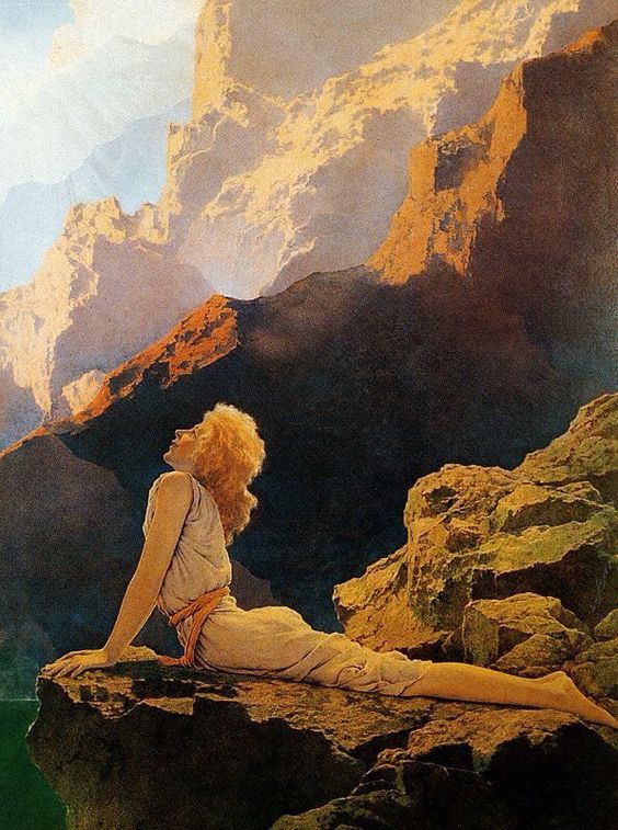 Wild Geese by Maxfield Parrish