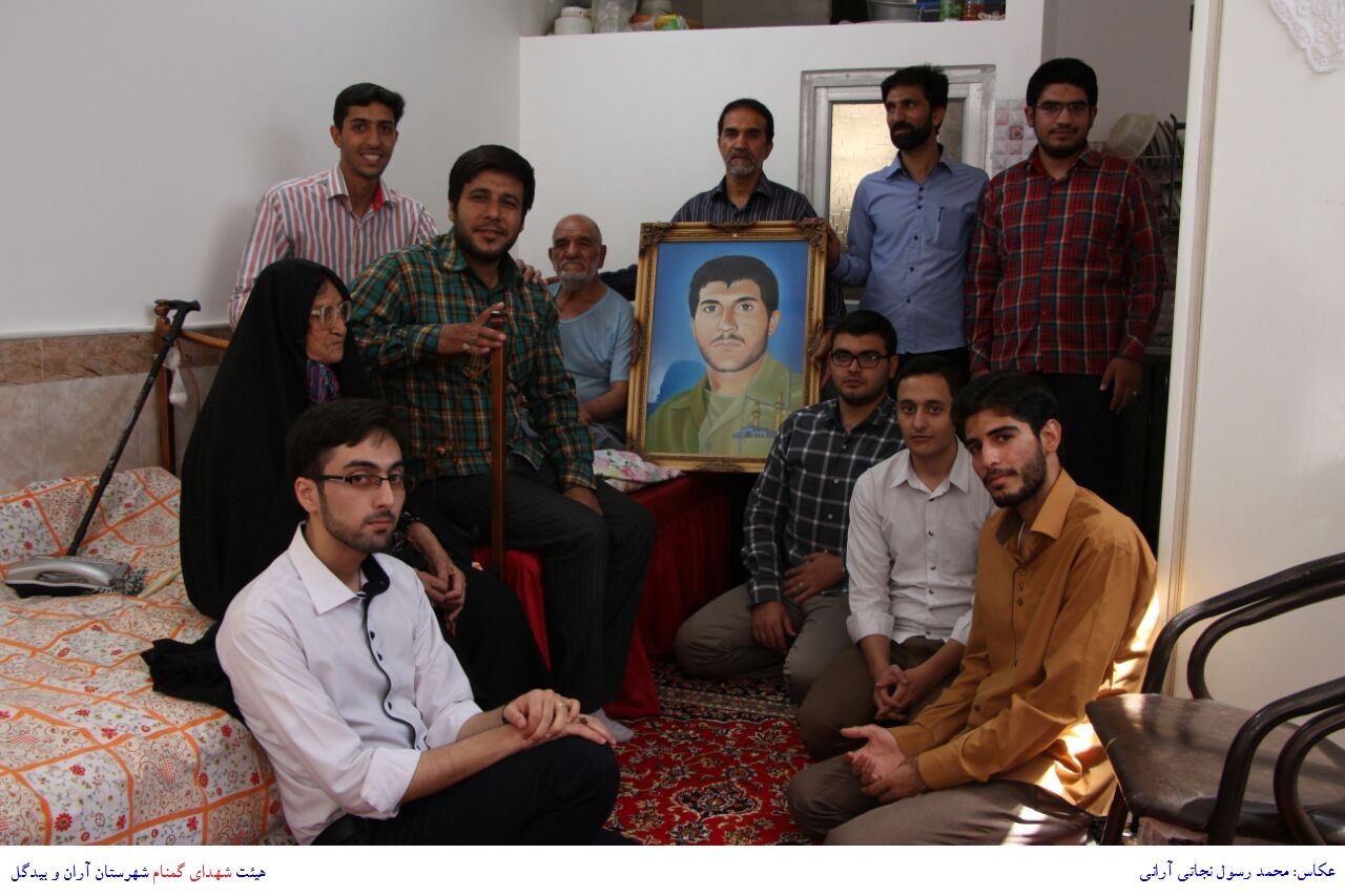 گزارشی کوتاه ازدیدار با خانواده شهید مفقودالجسد شهید عباس هارونی به همراه تصاویر حاشیه ی این دیدار