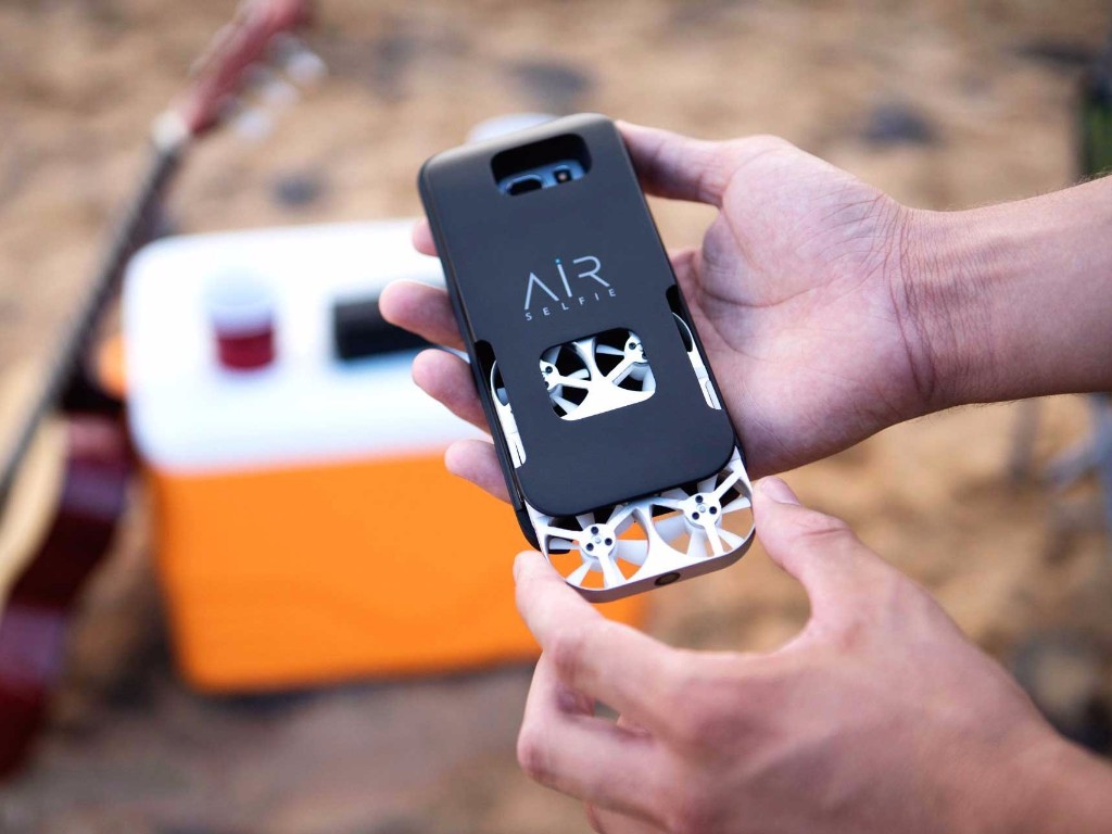 This phone case is also a drone