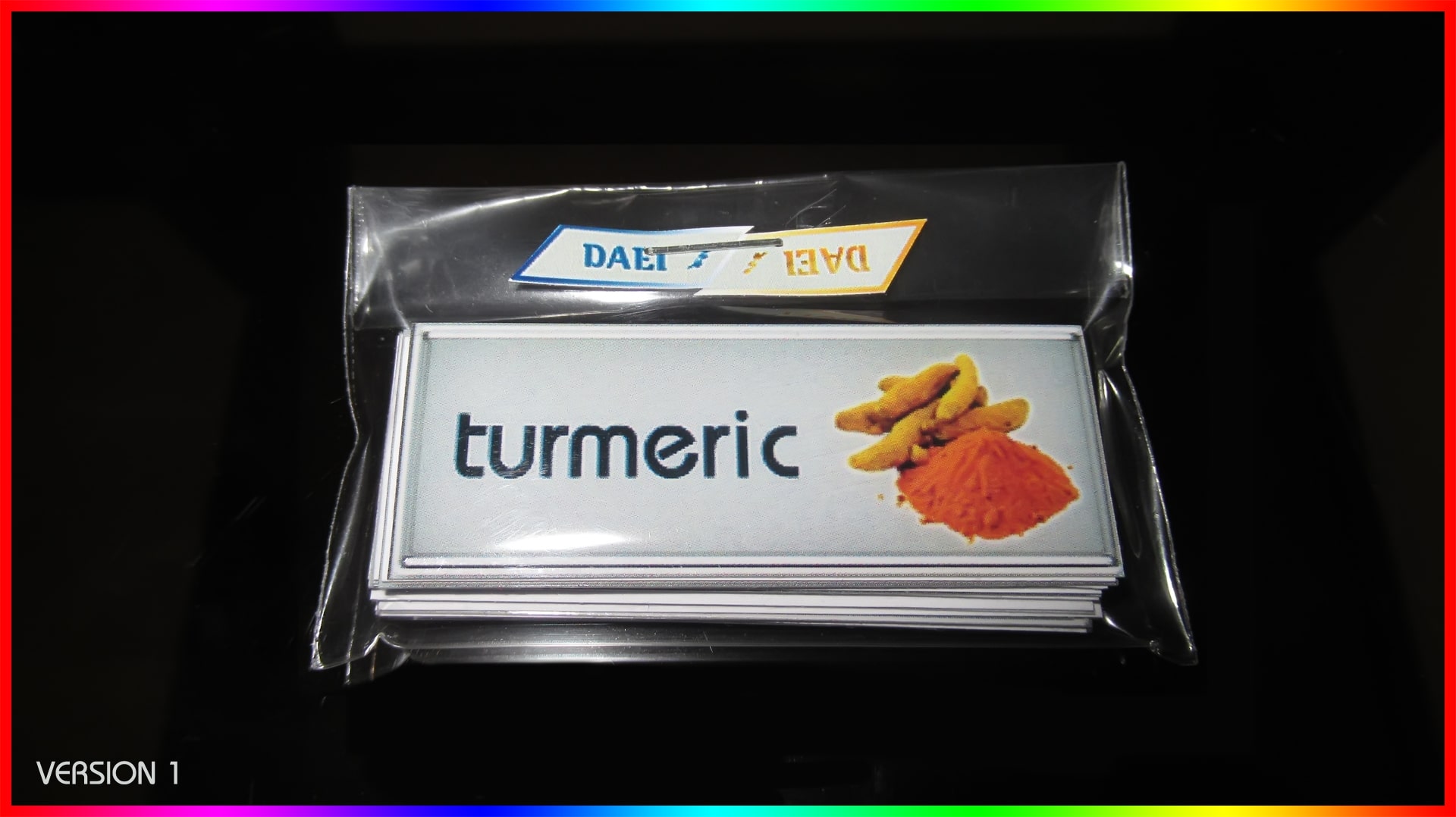 برچسب ادویه جات 1 برچسب ادویه جات 1