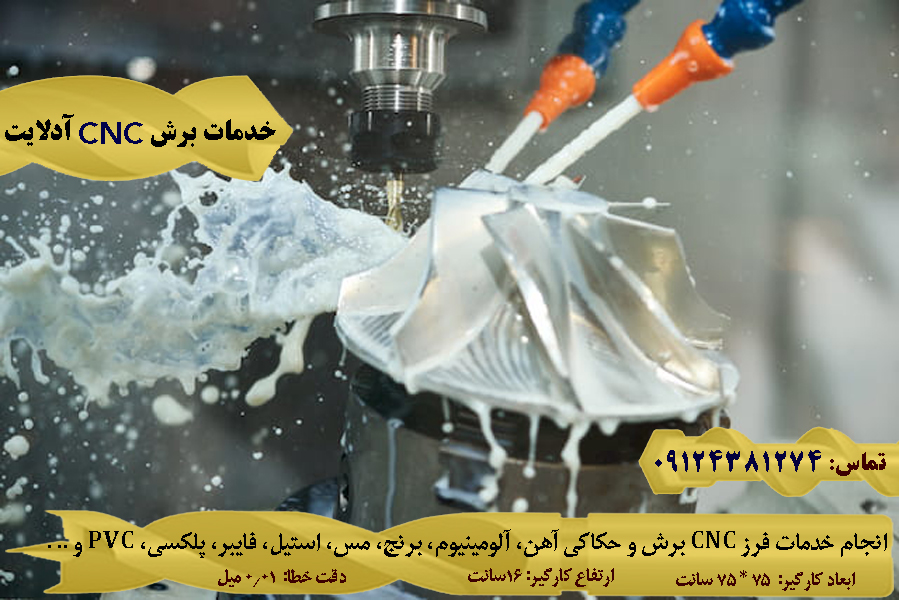 CNC کاری صفحه آلومینیوم