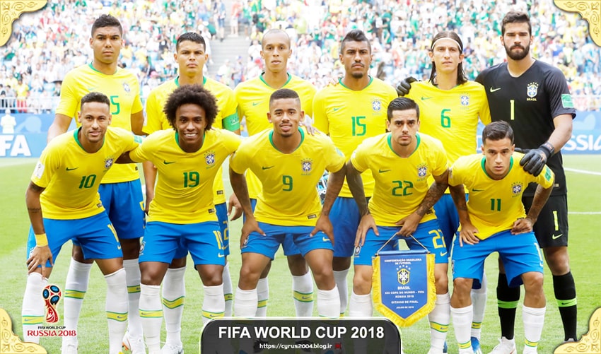 برزیل در جام جهانی 2018