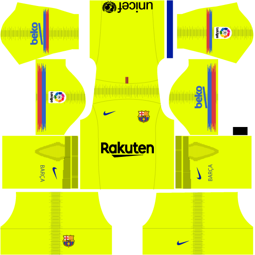 Barcelona kit dream deals league soccer 2018