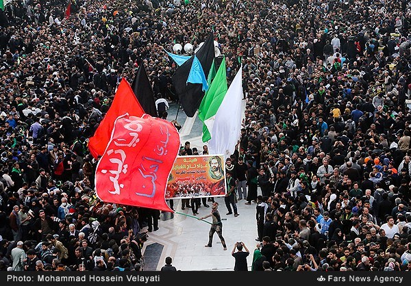 shia muslims grat walking,iraq,arbain 2015,imam mahdi