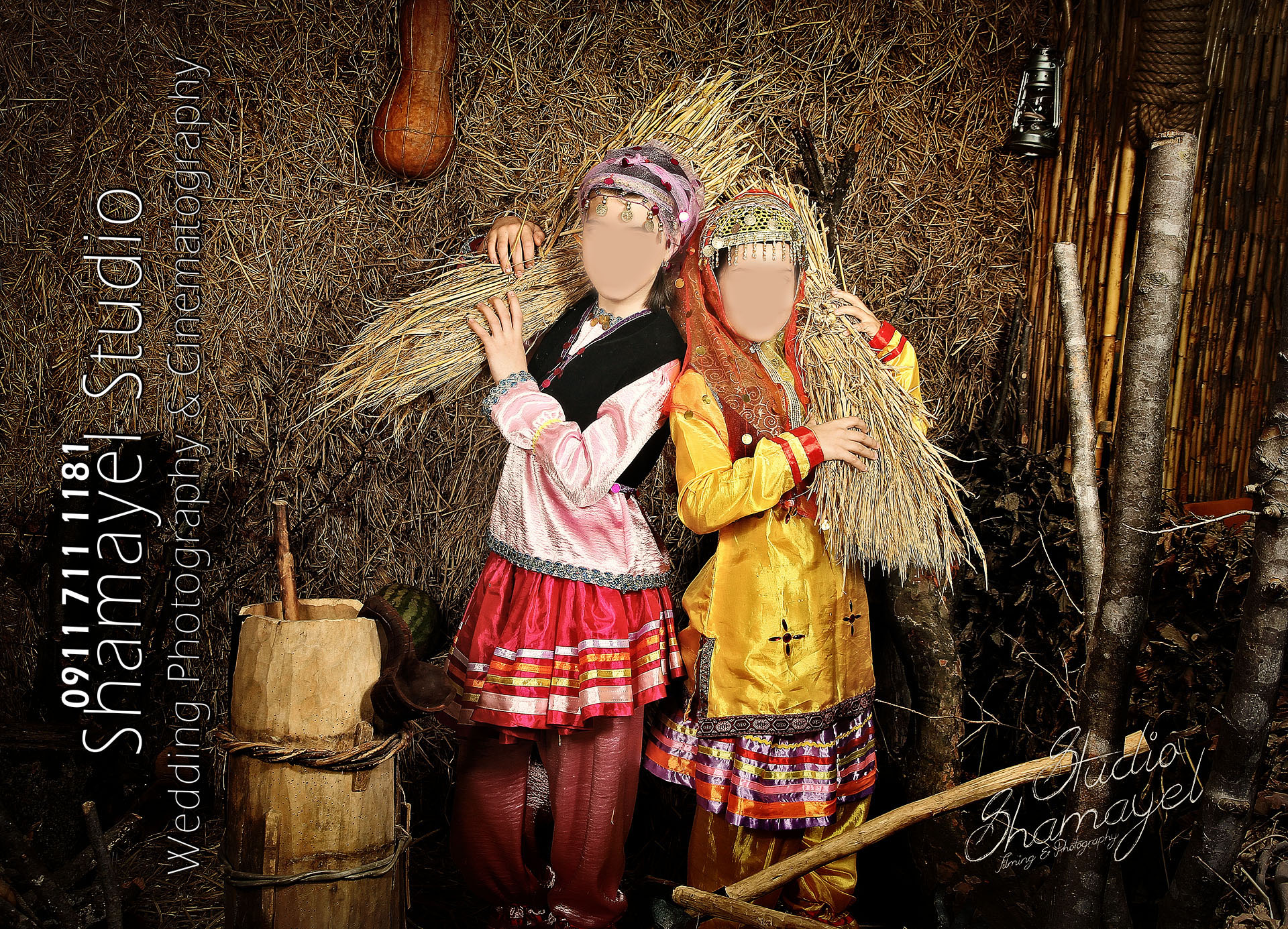 عکاسی با لباس سنتی مازندرانی