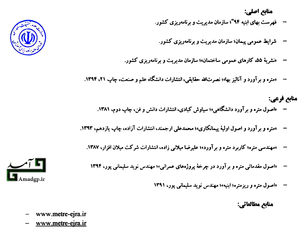 متره و برآورد