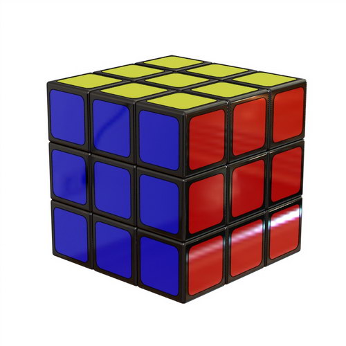 Rubik cube 3D Model- free download