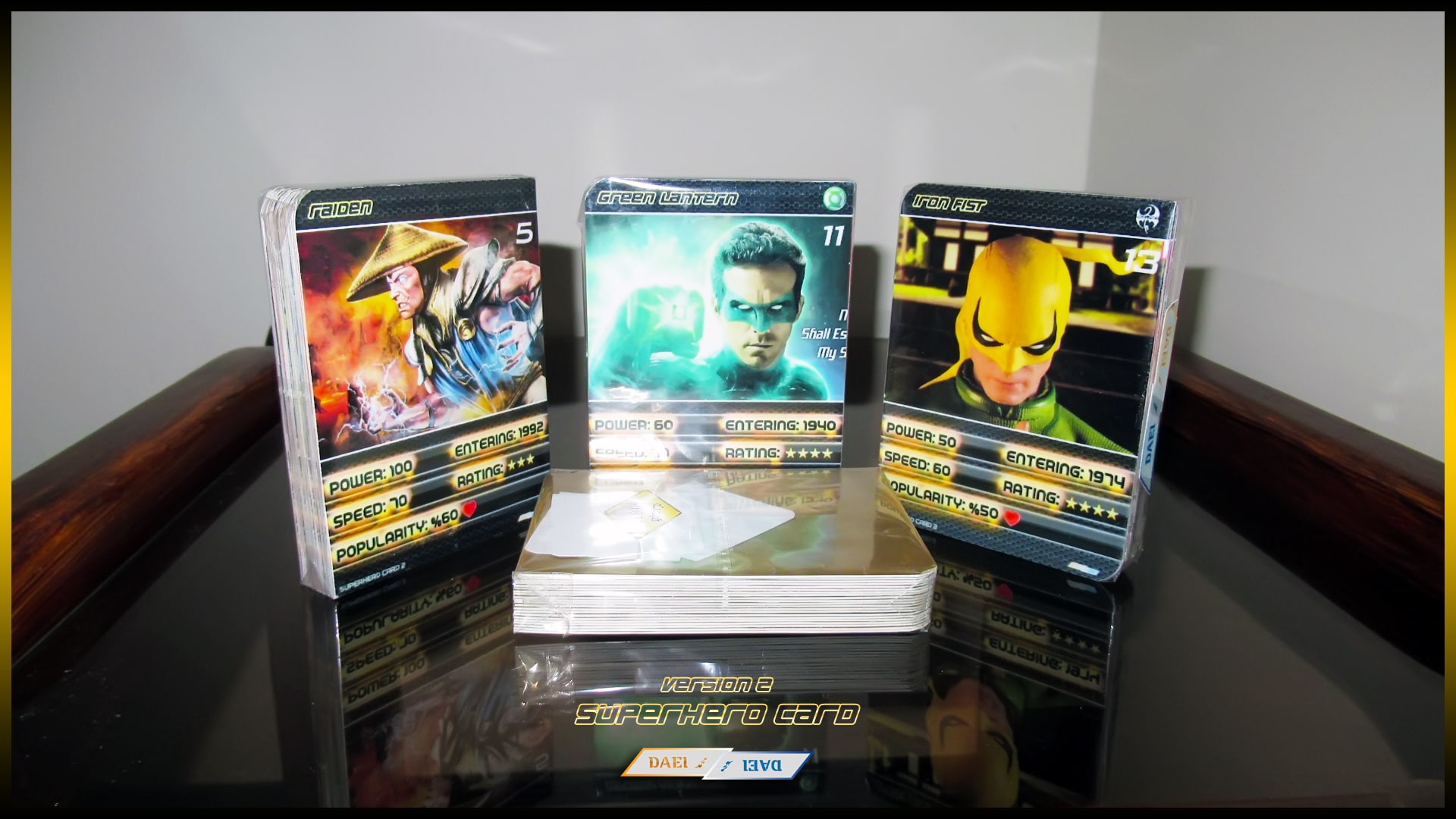 کارت بازی ابرقهرمان 2 کارت بازی ابرقهرمان 2