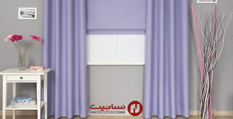 پارچه پرده ساده 