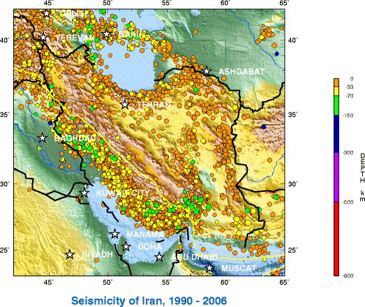 ایران کشوری است که بر روی گسل های زیادی قرار گرفته است و احتمال زلزله در آن زیاد است
