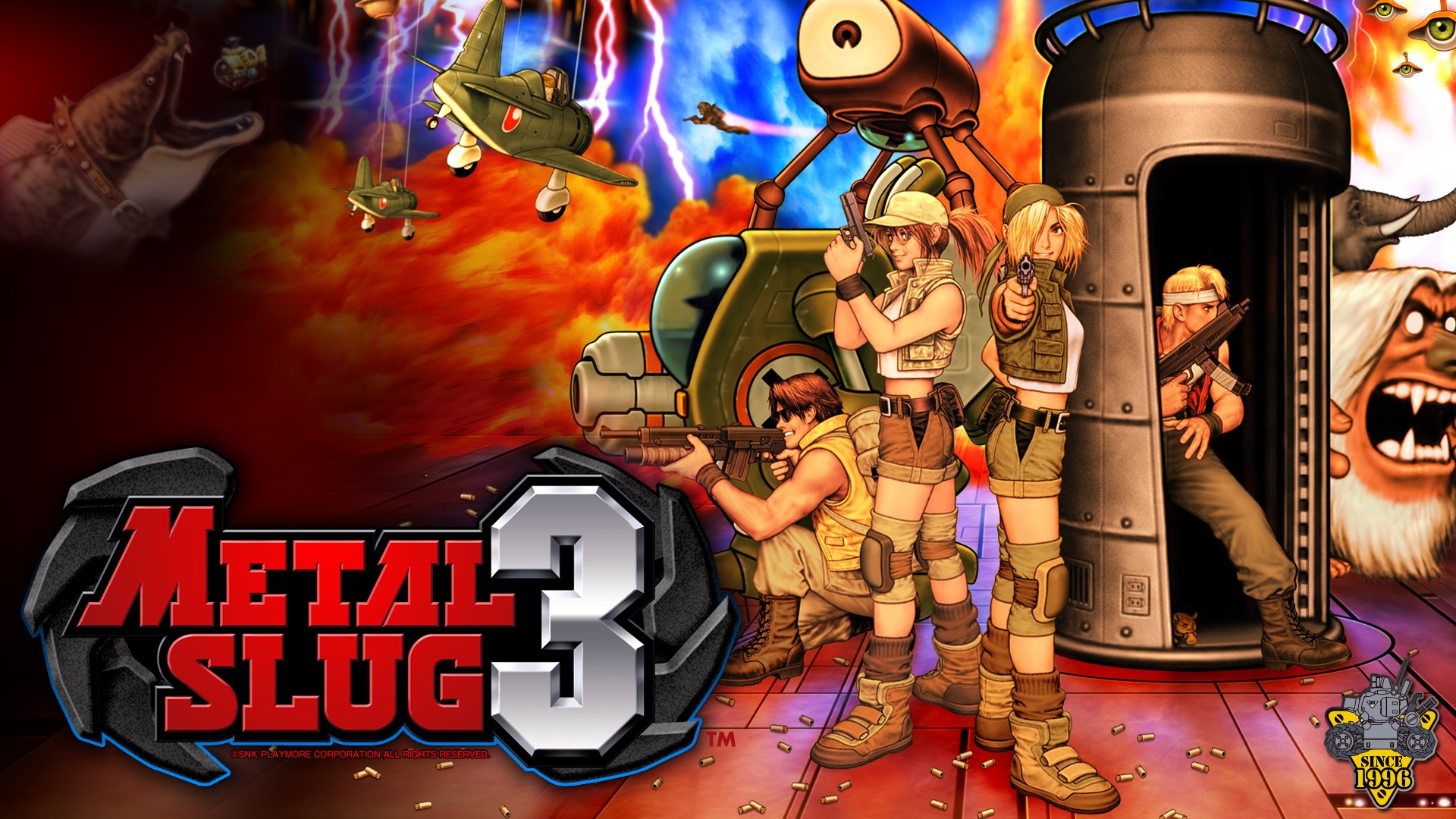 دانلود نسخه فشرده بازی Metal Slug 3 با حجم فشرده 45 مگابایت