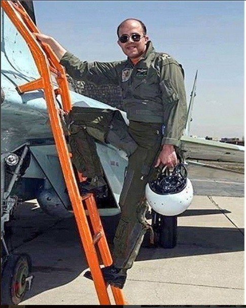 سرتیپ خلبان شهید آرش شاه محمدی -تهران
