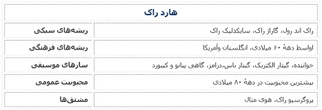 آشنایی با موسیقی راک