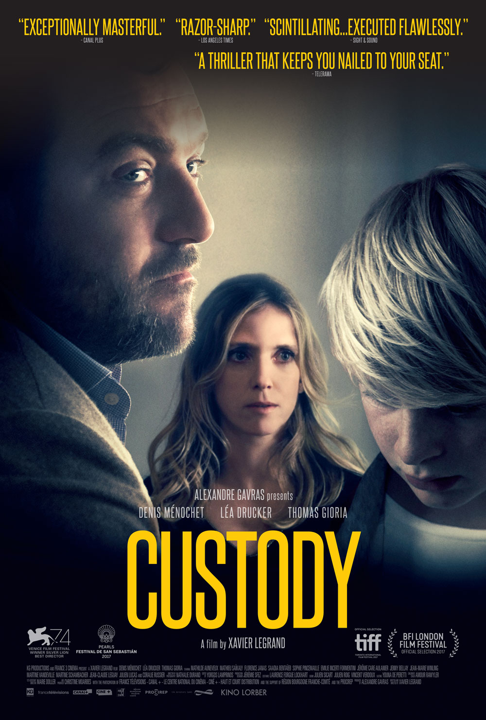 دانلود زیرنویس فارسی فیلم Custody 2017