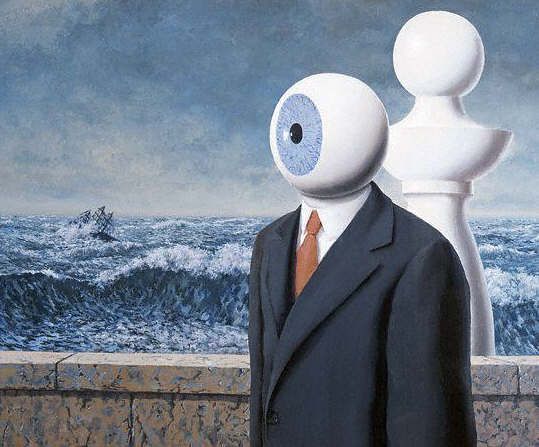عبور سخت، رنه ماگریت | The Difficult Crossing, Rene Magritte