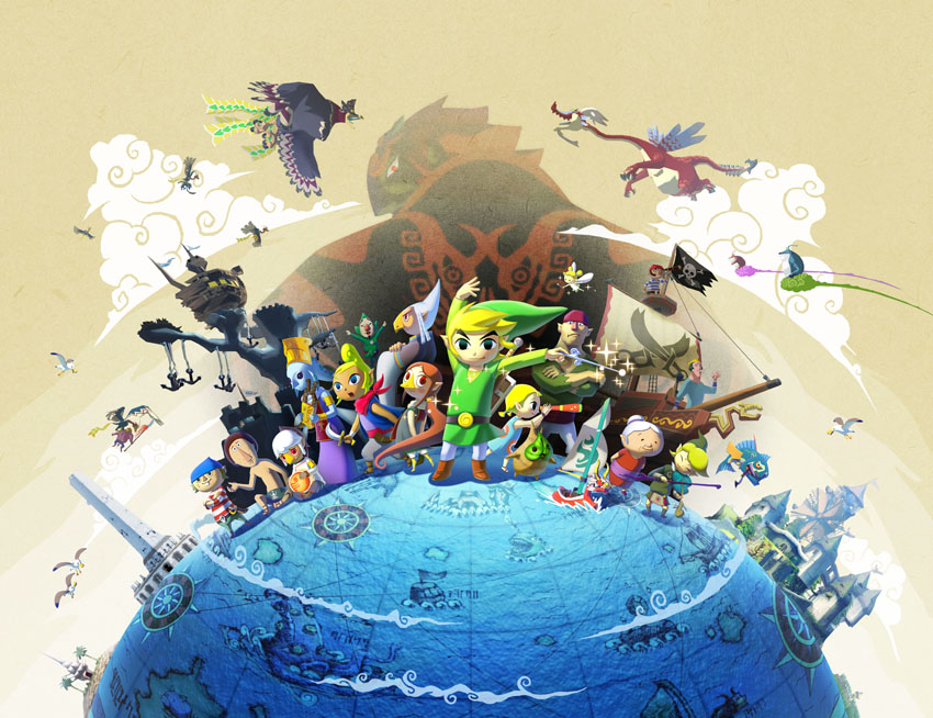 دانلود نسخه فشرده بازی The Legend of Zelda The Wind Waker HD با حجم 760 مگابایت