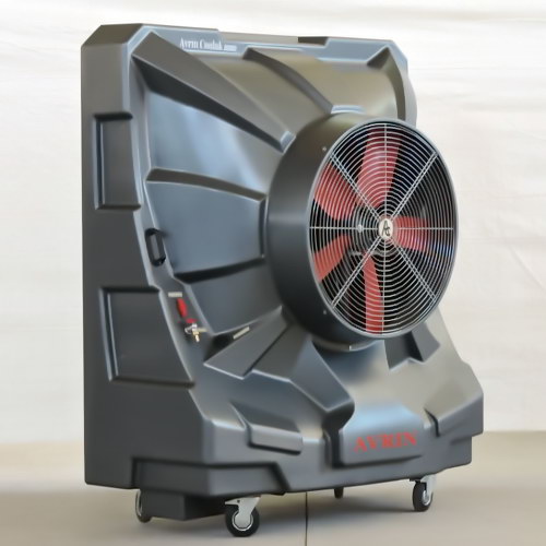 FRP axial evaporative cooler