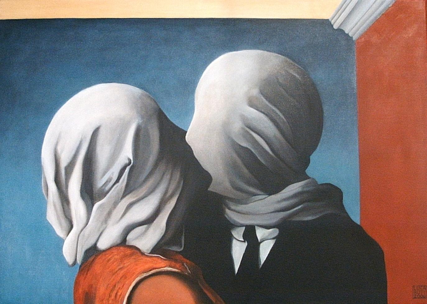 عشّاق - رنه ماگریت - The Lovers - Rene Magritte