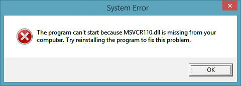 msvcr110-dll-is-missing