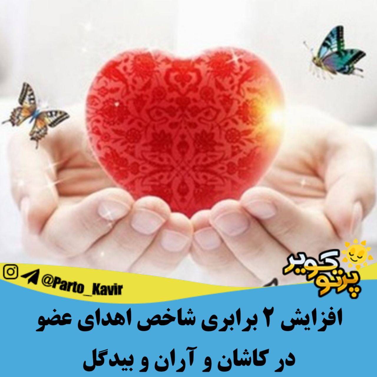 اهدای عضو در آران و بیدگل