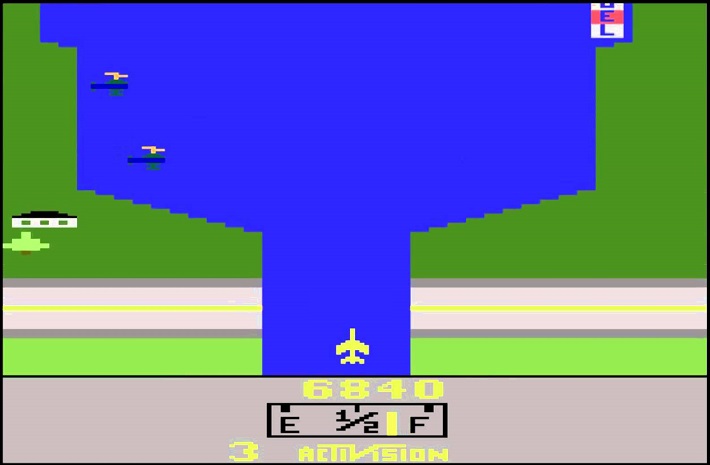 دانلود نسخه pc بازی معروف و خاطره انگیز هواپیمای آتاری river raid