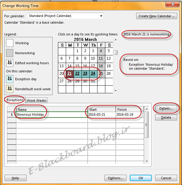 Recurrance Pattern