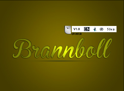 فونت Brannboll