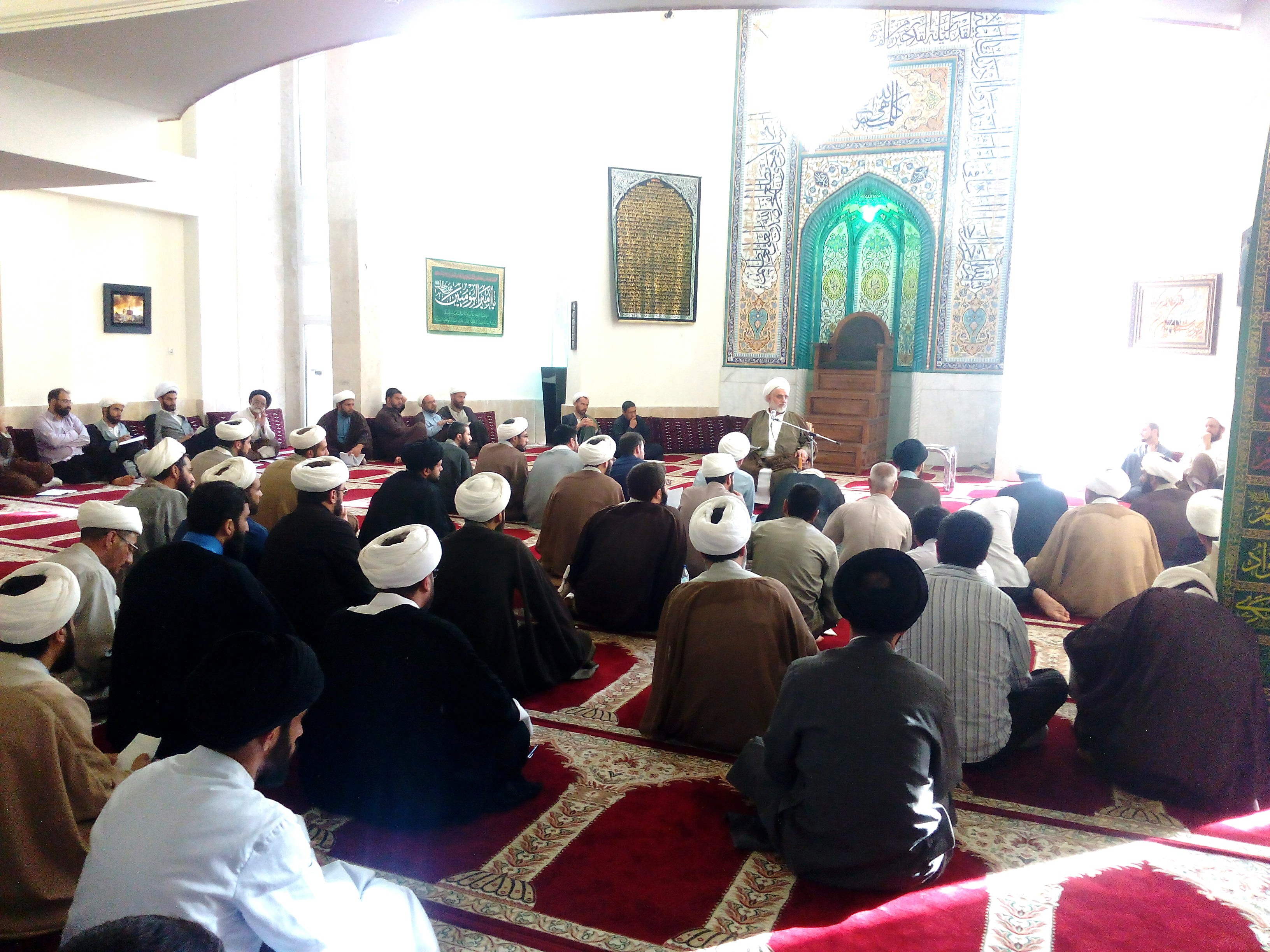 دوره مدیریت مسجد در مشهد مقدس