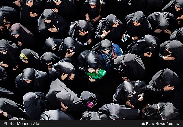 Shia muslims Mourning for Imam Hossein 2016...here is iran ..all iran cry for imam hossein... 