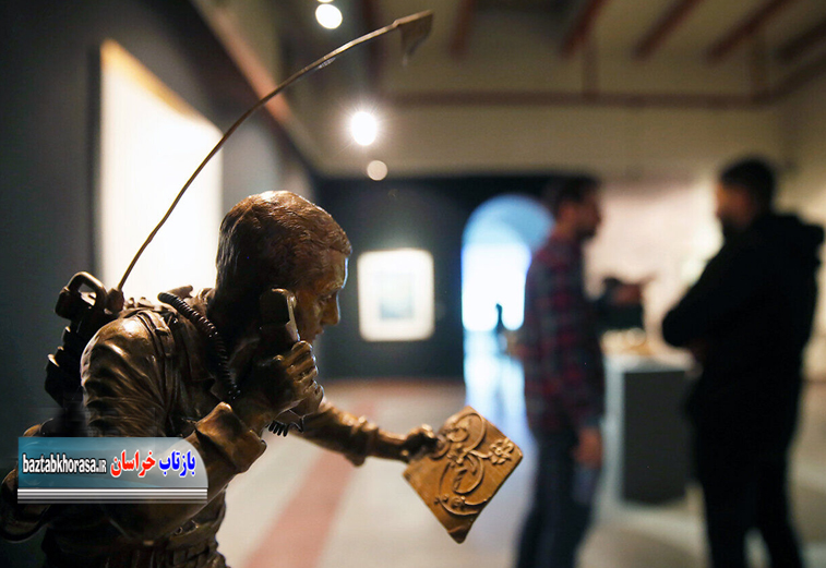 ۲۷۰ اثر برگزیده هنرمندان تجسمی کشور در بجنورد به نمایش گذاشته می‌شود