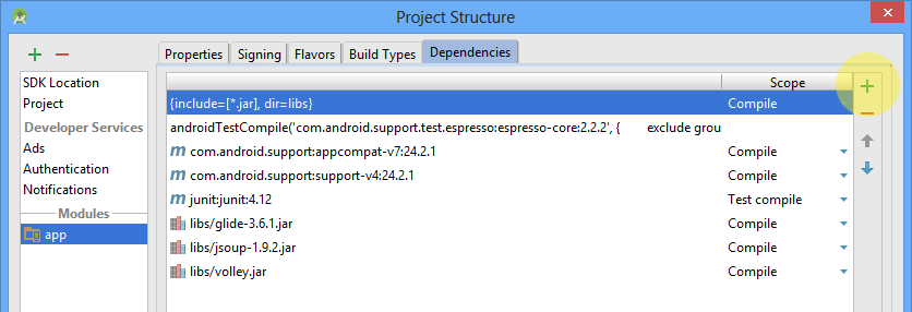 project_dependency