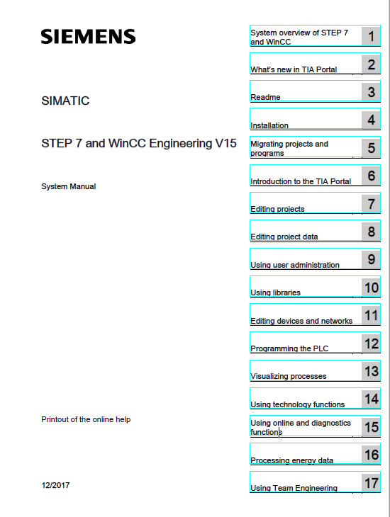 کتاب راهنمای برنامه نویسی STEP 7 و WIN CC, با نرم افزار TIA PORTAL V15 