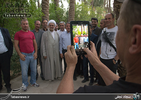 محسن هاشمی رفسنجانی در طبس