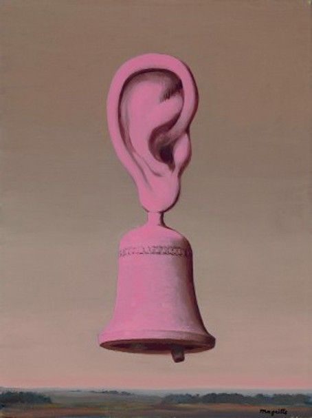 درس موسیقی (صدای زنگ)، رنه ماگریت | The Music Lesson (Sound of the Bell), Rene Magritte