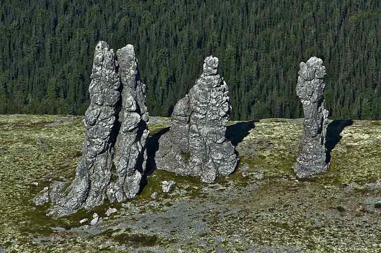 ستون های سنگی روسیه